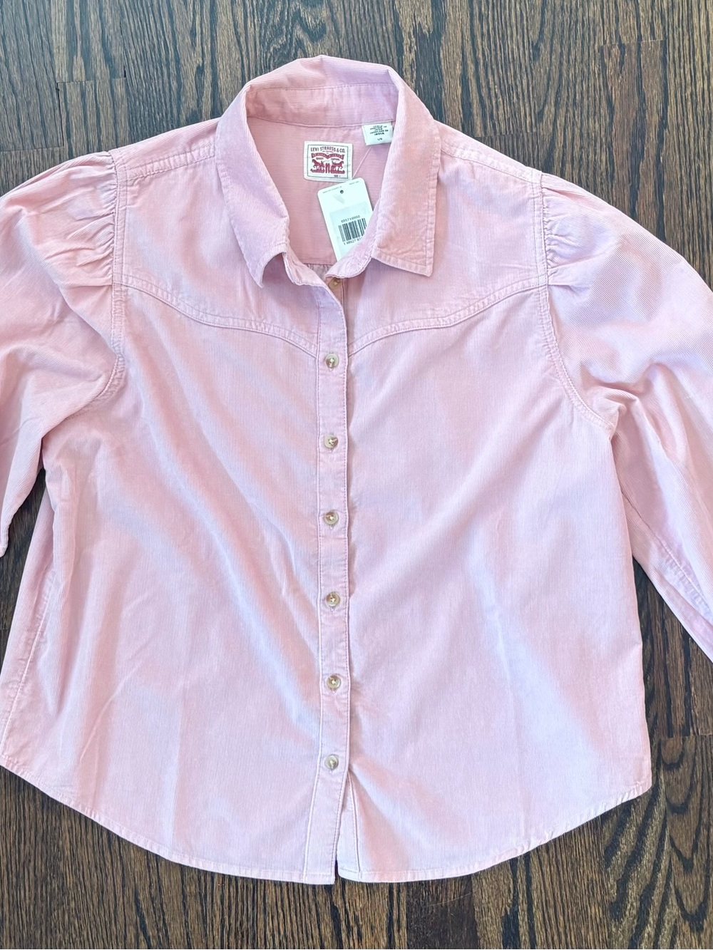 NWT Levi’s Journey Corduroy Country Western Blouse - Size L - Picture 9 of 12